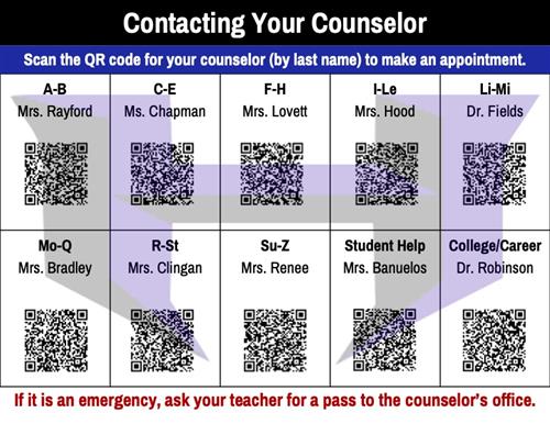 Contact Your Counselor